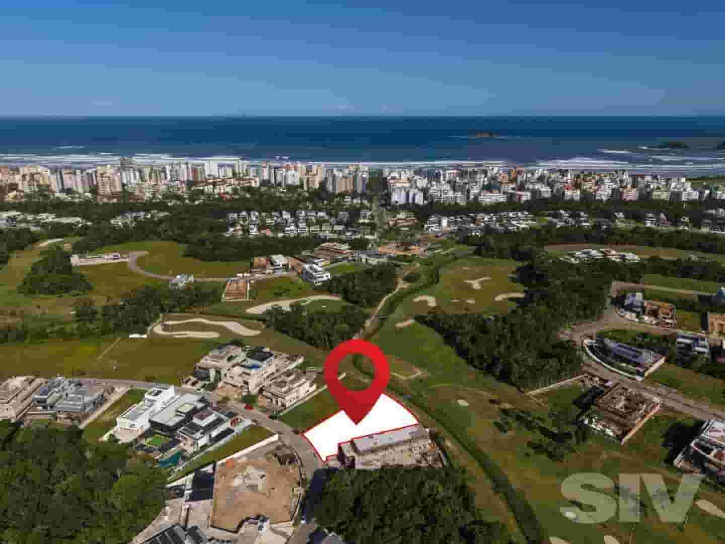 Terreno à venda, 1409 m² por R$ 8.146.055,52 - Riviera Módulo 16 - Bertioga/SP - Imagem 1